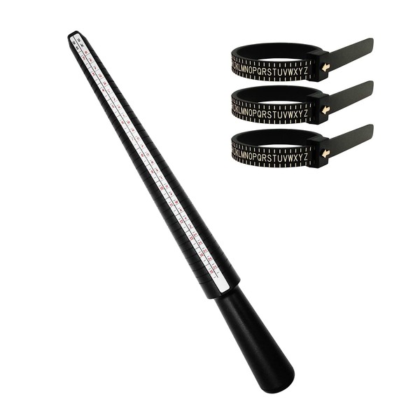 LIPIODOL Ring Sizer Professional Ring Mandrel Gauge Tool UK Size