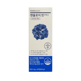 Foodology Manology Cut Pro 80 tablets / 푸드올로지 맨올로지 컷 프로 80정