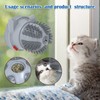Automatic Cat Self Groomer with 2 Speed Rotating Brush, Smart