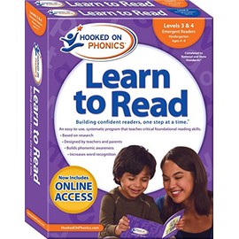 Hooked on Phonics Learn to Read - Levels 3&4 Complete: Emergent Readers (Kindergarten | Ages 4-6) (2) (Learn to Read Complete Sets)