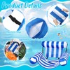 VioraWhite 2 Pack Inflatable Pool Float Chair for Adult Floating