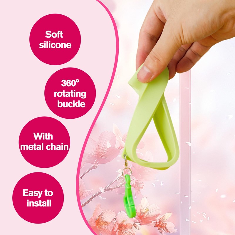 Silicone Case for Hand Sanitizer Spray,Protective Case with Keychain,Non-Slip Grip,