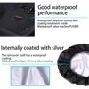 PACIOCEAN 1 Pack Reflective Backpack Cover,Reflective Rucksack Covers in Polyester,Reflective
