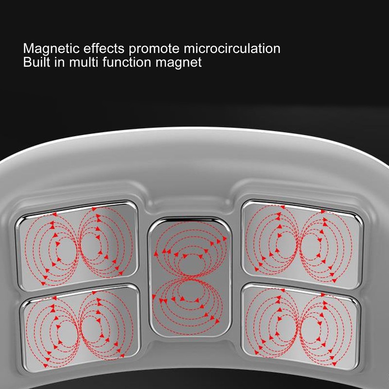 Electric Pulse Neck Massager Smart Pulse Vibration 6 Modes 9