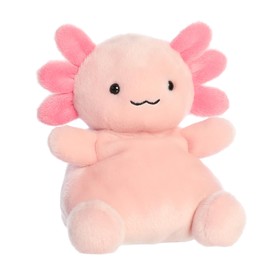 Aurora® Adorable Palm Pals™ Party Sized™ Ax Axolotl™ Stuffed Animal - Fun Collectible Plush for Kids and Adult Collectors - Perfect for Decorating Rooms and Birthday Gifts - Pink 8 Inches