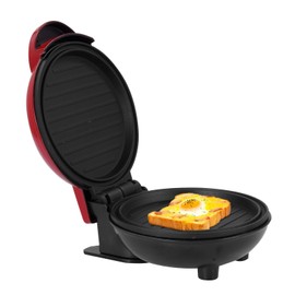 Small Pancake Griddle- Pancake Maker Machine, Round Griddle for Individual Pancakes, Cookies, Eggs, Pancake Griddle Pan Grill Pan for Pancakes, Round Griddle for Home