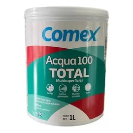 Esmalte Base Agua Comex Acqua 100 1L Multisuperficies Anticorrosivo