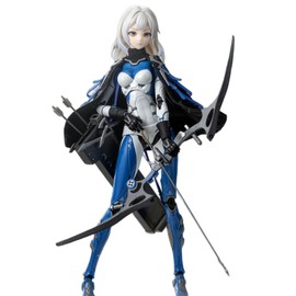 HiPlay Romankey X VTOYS Collectible Action Figure: Archer Muse, Anime Style, 1:12 Scale Miniature Figurine