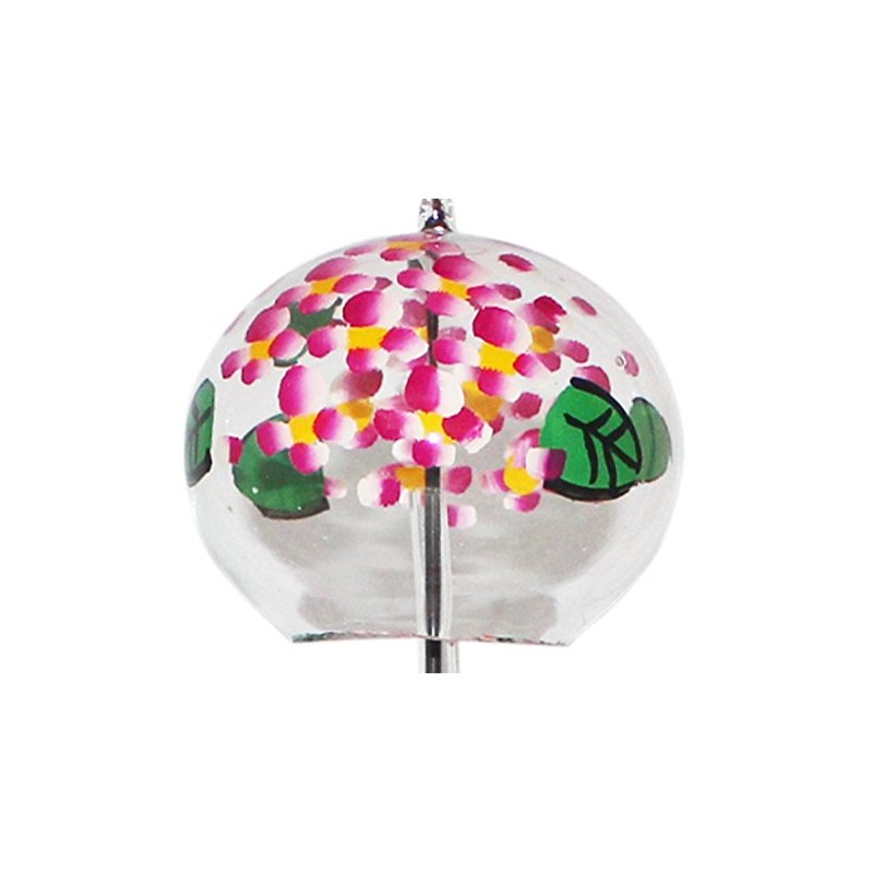 Shinohara Fires Wind Chimes Wind Chimes Hydrangea Pink