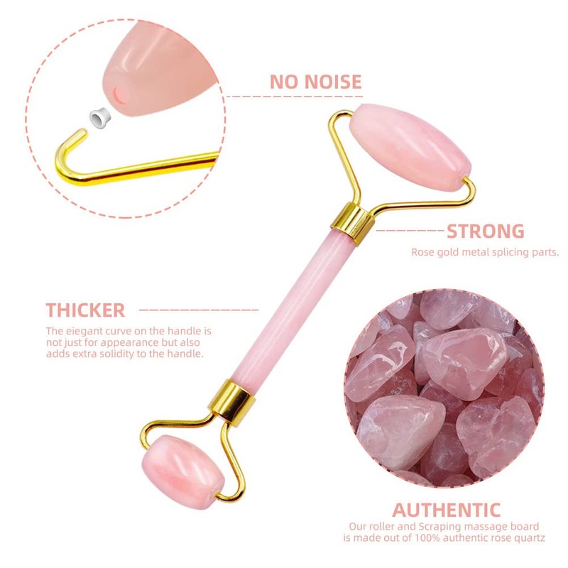 Jade Roller And Gua Sha Set