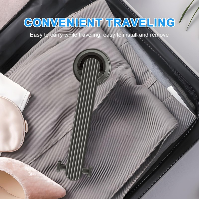 Obsoorth Clothes Drying Rack Wall-Mounted Suction Cup Folding Clothes Drying