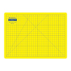 Modelcraft Value Cutting Mat, Yellow, A4