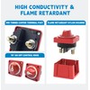 FASTSTORM 300A 12V 48V Battery Disconnect Switch Waterproof Battery ON