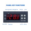 Smart Temperature Controller NTC Sensor Adjustable Digital Display Thermostat 220VAC