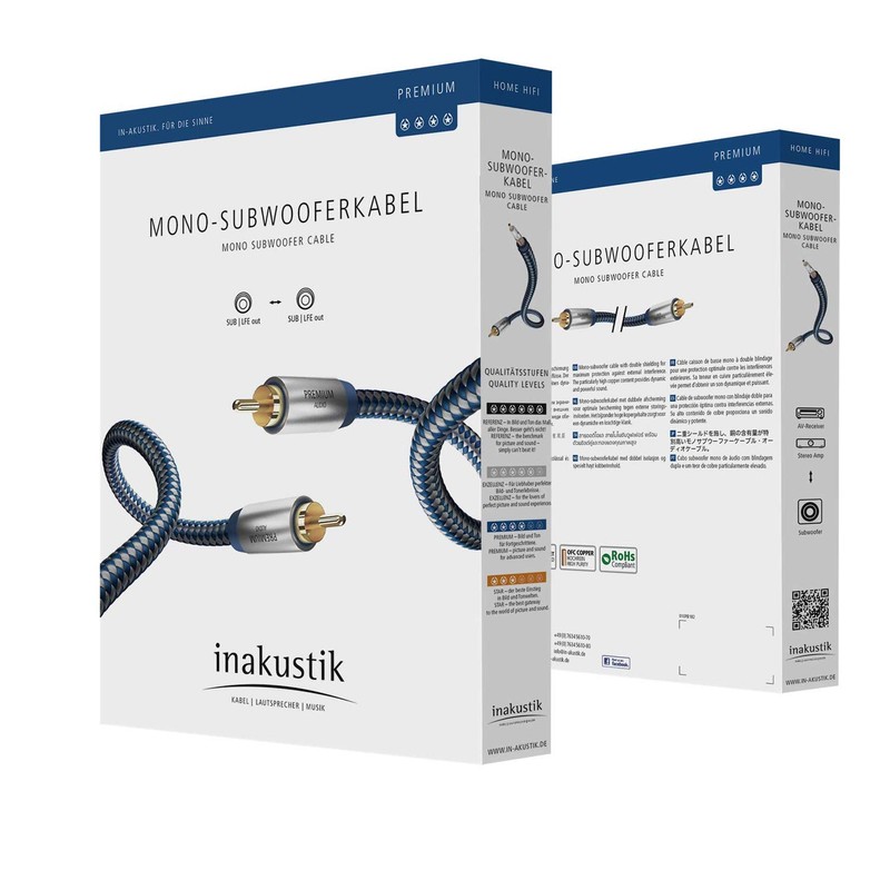 Premium II Audio Mono Sub 2.0 m