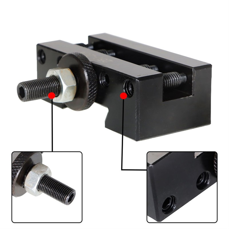 250-201 Quick Change Turning & Facing Lathe Tool Post Holder