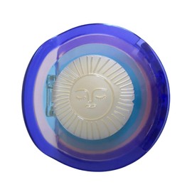 Novelty Sun Face Hair Clip,Acetate Claw Clip for Women,Women Hair Accessories,Blue