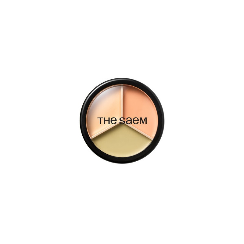 The Saem Cover Perfection Triple Pot Concealer 7 Colors