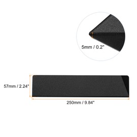 uxcell Knife Edge Guards 9.8"x2.2" ABS Knife Cover Sleeves Knife Case Blade Protector Universal Knife Sheath for Home Kitchen Knife
