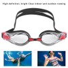 2Pcs Large Frame Swimming Glasses Electroplated Adults Goggles for Training