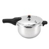 LUCKDANO Stainless Steel Pressure Cooker, Multifunctional with Safety Valve, 80KPA,