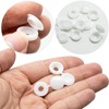 100 Pcs Screw Cover Caps, Screw Caps,White Screw Caps,Screw Covers
