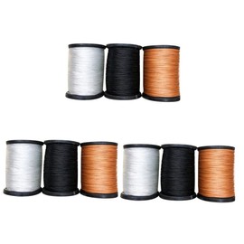 Operitacx 3sets 100m Sewing Thread Bookbinding Cord Cobbler Thread Tailoring Line Quilting Line Kite Fishing 3rolls*3