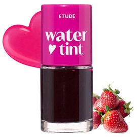 ETUDE Dear Darling Water Tint – Strawberry Ade | Korean Lip Stain & Lip Tint for Hydrated Pink Lips, Smudge-Proof Long-Lasting Lip & Cheek Makeup | K-Beauty Gift, Stocking Stuffers