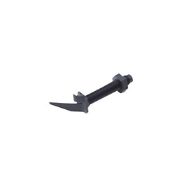 Southland Archery Supply SAS-509 SAS Tornillo en Flecha Rest 5 Unidades (Izquierda), Color Negro