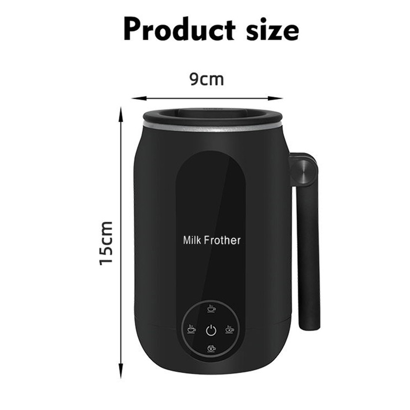 Electric Milk Frother Cooker for Frothing 4-in-1 Milk Steamer with