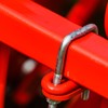 sourcing map Square U-Bolts, 2 Sets 82mm(3.23") Inner Width 110mm