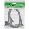 InLine 16650Y Power Cable USA to Euro 8 C7 Plug