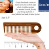 Giorgio G45 Large 6.55 Inch Hair Detangling Comb, Wide Teeth