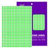 PARLAIM 1/4 Inch Roll Color Coding Labels,4200per Round Adhesive Circle