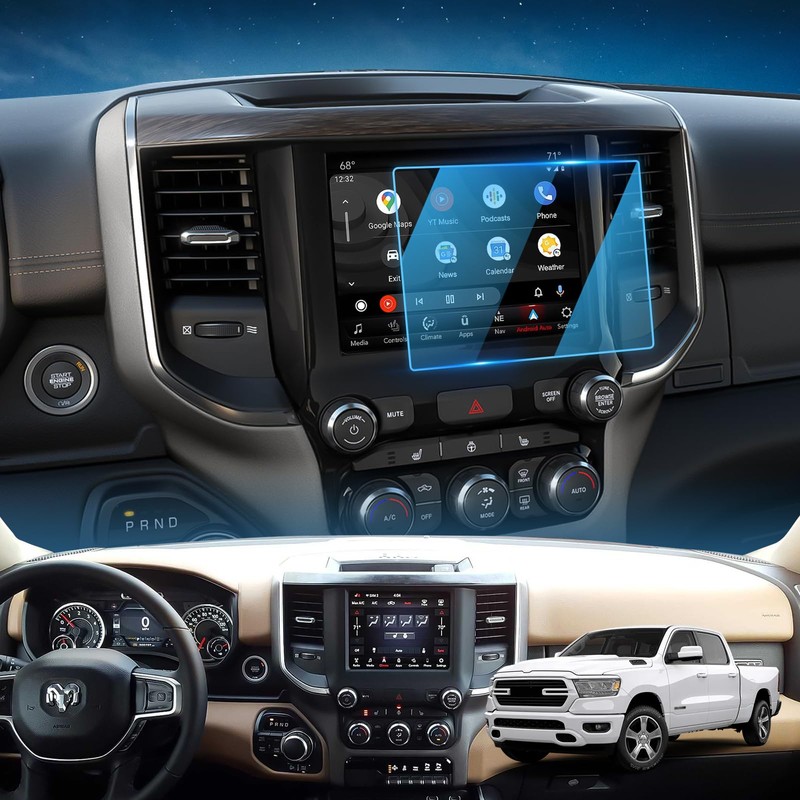 For Ram 1500 Screen Protector 8.4 Inch 2013-2025, for 2014-2024