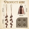 2 Pack Witch Bells for Door Knob Protection Outdoor Bells