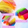 Fanshiontide Pack of 24 Juggling Cloths, 60 x 60 cm