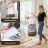 Laundry Hamper With Lid 100L, Clothes Hamper for Laundry with