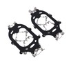 1 Pair 19 Steel Teeth Ice Gripper Traction Cleats Crampons