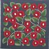 Musumi Furoshiki 24 Width Yumeji Takehisa Tsubaki Gray 90cm Cotton