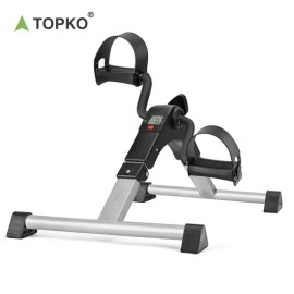 TOPKO US WAREHOUSE Manual Pedal Exerciser Fitness Leg and Cardio Training Gym Mini Bike CycleColor: Black