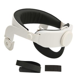 VR Headset Strap Reduce Face and Head Pressure VR Comfortable ABS Headband for Oculus Quest 2 Replacement