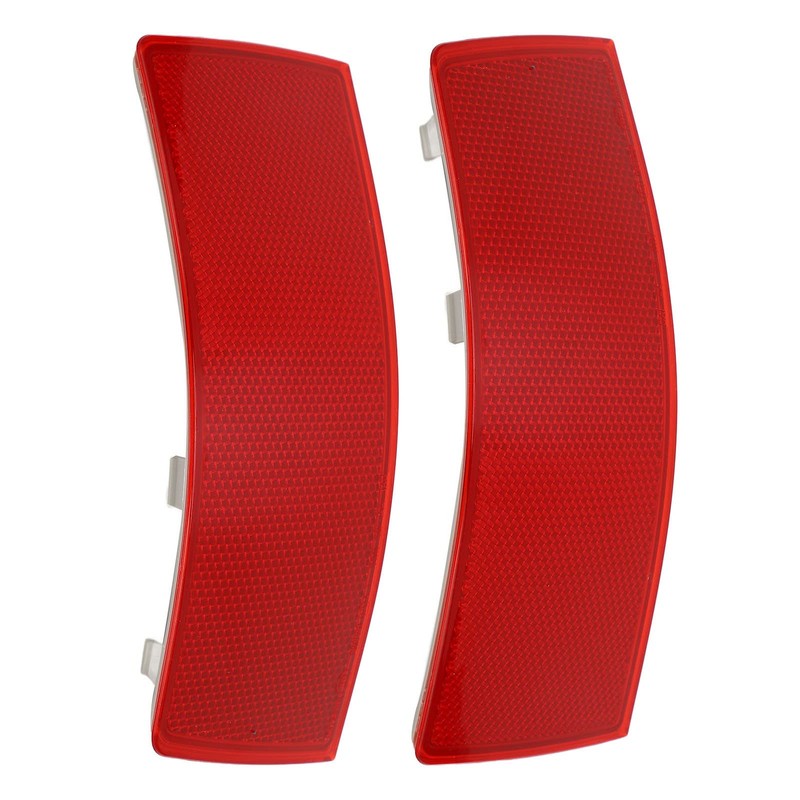 Car Rear Bumper Reflector, 2 Pieces, Rear Bumper Reflector 2048200174,