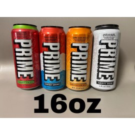 Prime Energy Hydration 16oz Cherry Limeade Dripsicle Dream Pop Original Lot Of 4