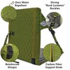 Crazy Creek HEX 2.0 Original Chair for Camping, Stadium Seating