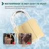 Padlock Set of 2 with 6 Keys, 38 mm Lock
