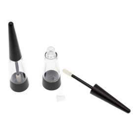 AKOAK 2 Pcs 8g/8ml Empty Plastic Lip Balm Tubes Creative DIY Handmade Lip Gloss Storage Containers