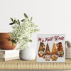 Fall Home Decor Fall Gnomes Wood Plaque Block Sign Autumn