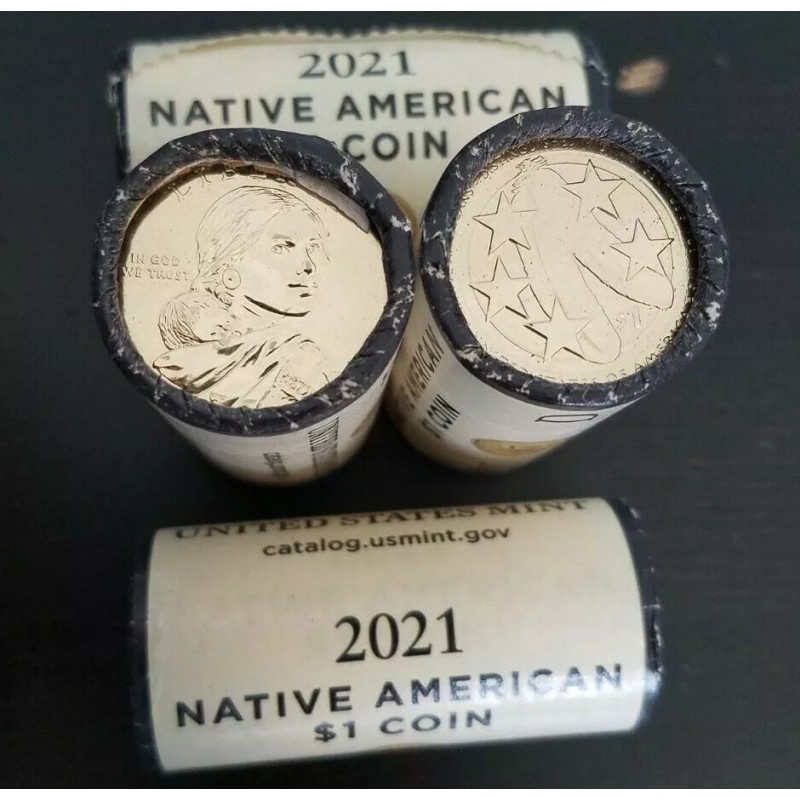 2021 D BU Sacagawea Golden Dollar Coin - Uncirculated -