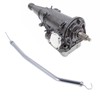 22in Transmission Oil Dipstick Silver Chrome Stainless Steel Tube for